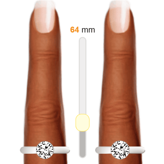 White 1.1ct round-cut Diamond vs White 1.3ct round-cut Diamond