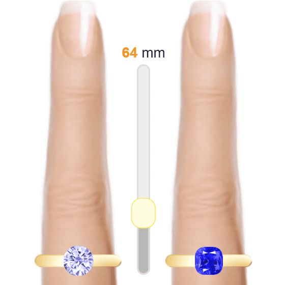 Light Blue 1ct round-cut Sapphire vs Blue 1ct cushion-cut Sapphire