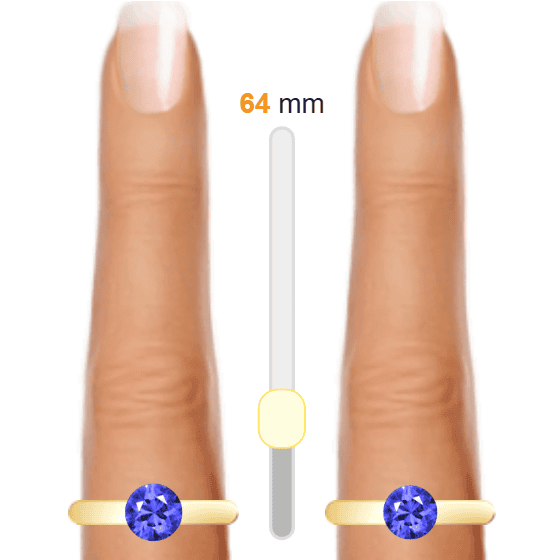 Blue 1ct round-cut Tanzanite vs Blue 1ct round-cut Sapphire